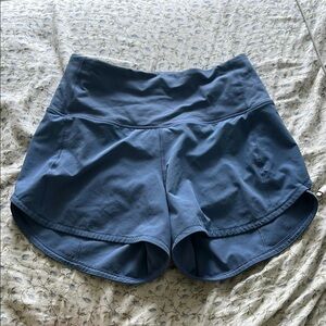 Womens lululemon speed ups high rise size 2 blue